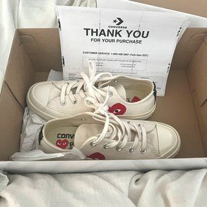 Converse X Commes Des Garcons shoes size 5.5 gently used